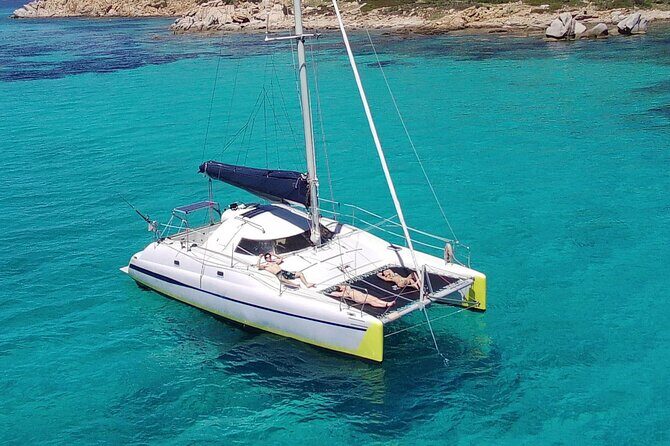 From Olbia: catamaran tour between Tavolara and Cala Moresca - An In-Depth Look at the Sardinia Catamaran Experience