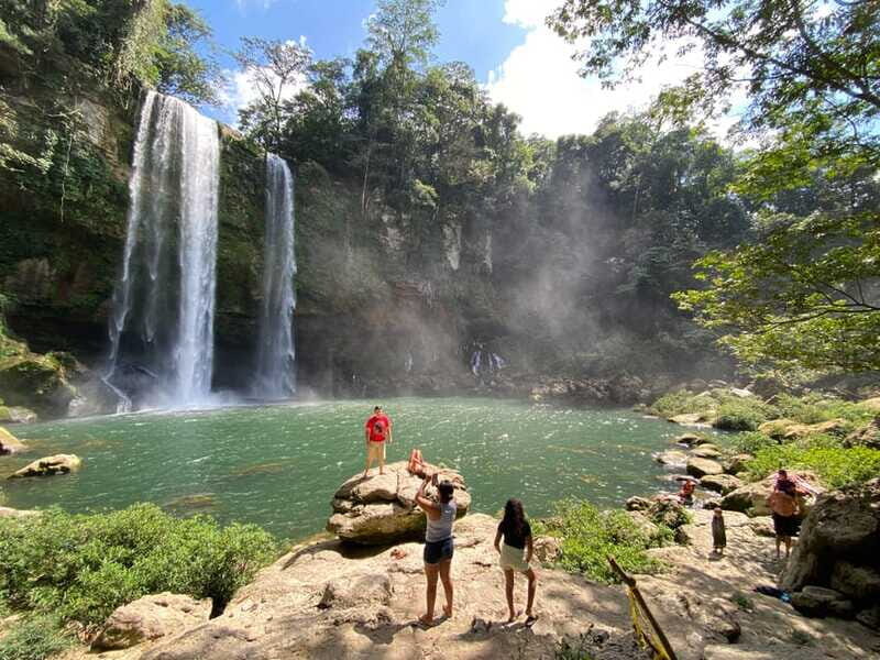 From Palenque: Waterfalls Misol-ha y Agua Azul. - Transportation and Group Size