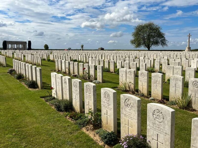 From Paris : WWI Somme Battlefields with Licensed Guide - Key Points