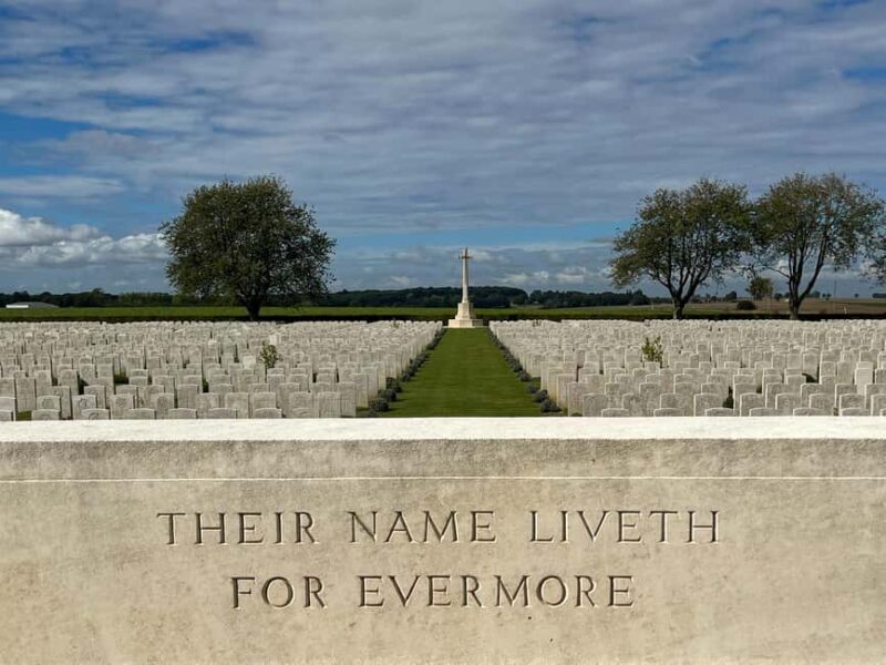 From Paris : WWI Somme Battlefields with Licensed Guide - What Makes This Tour Stand Out