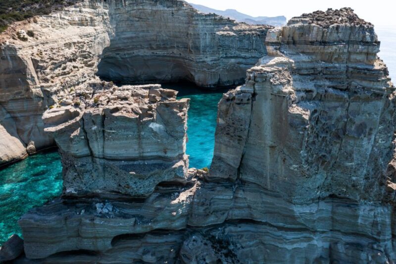 From Pollonia: Private Boat Tour to Kleftiko and Sykia Cave - How Does It All Come Together?