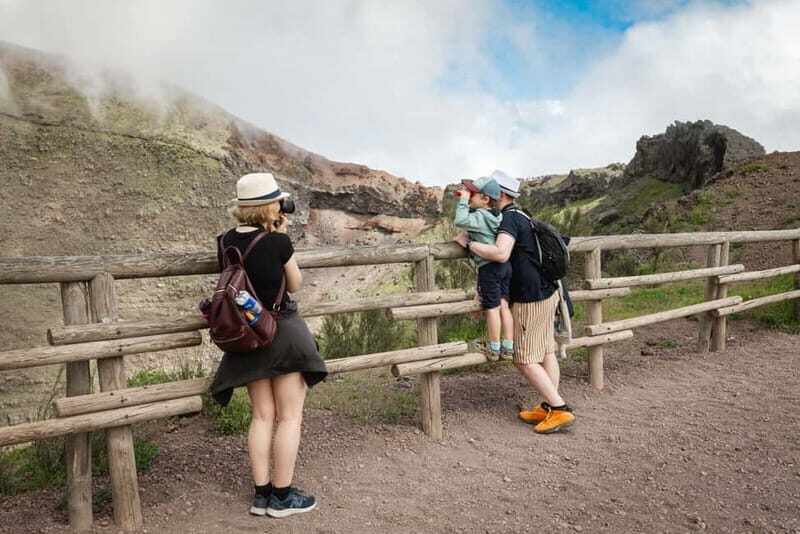 From Pompeii: Mount Vesuvius with bus, ticket and audioguide - The Experience at Mount Vesuvius