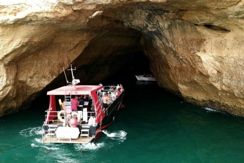 From Portimão: 2-Hour Catamaran Tour to Benagil Caves - A Well-Balanced Tour for the Curious and Relaxed