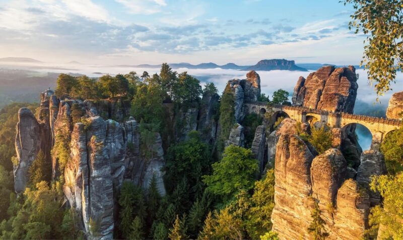 From Prague: Terezin Camp and Bohemian Switzerland Day Trip - Starting Point and Transportation