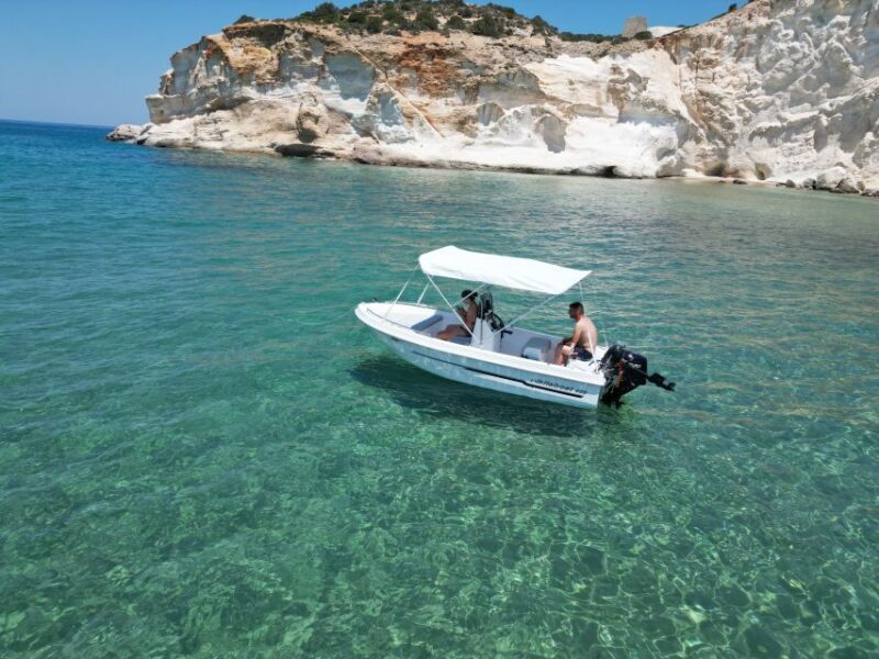 From Provatas Milos: Private Boat to Kleftiko with Guide - The Itinerary and What You’ll See