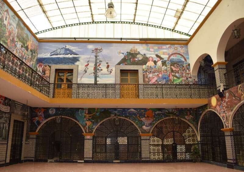 From Puebla: Atlixco & Atlimeyaya Private Tour all included - End of the Day and Return to Puebla