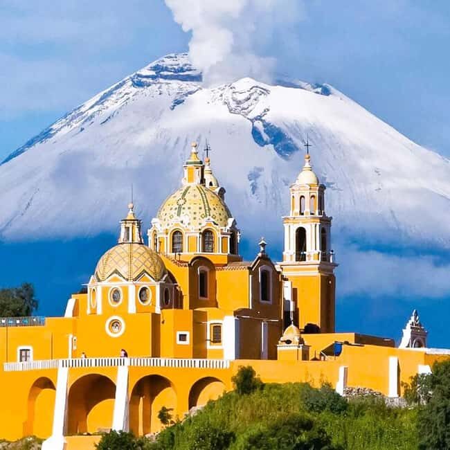 From Puebla: CHOLULA, TONANZINTLA, AND SAN FRANCISCO ACATEPEC PRIVATE TOUR - Key Points