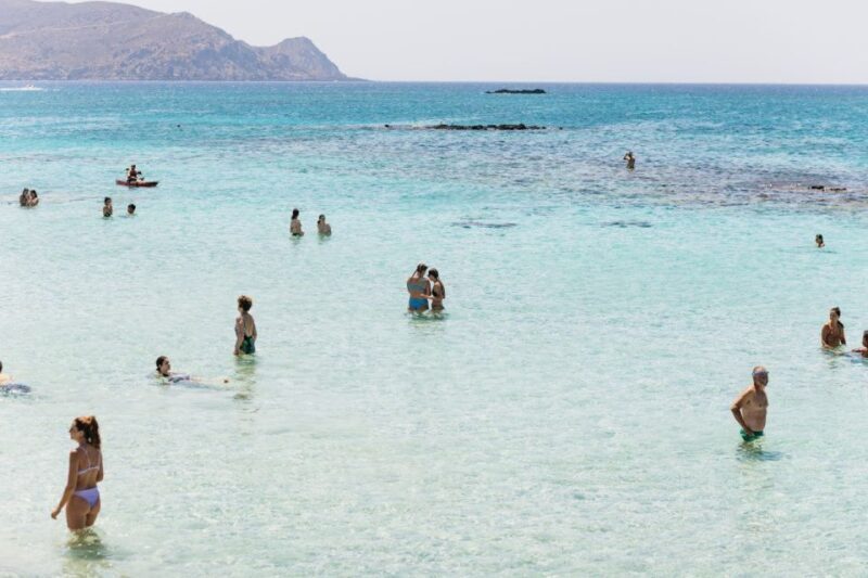 From Rethymno/Kavros: Elafonisi Island Pink Sand Beach Tour - Scenic Walk and Photos