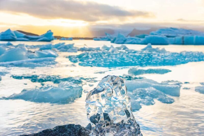 From Reykjavik: Exclusive Glacier Lagoon Private Day Tour - Transportation, Timing, and Group Size