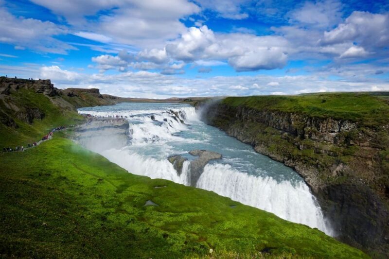From Reykjavik: Golden Circle, Friðheimar, & Sky Lagoon Tour - Gullfoss Waterfall