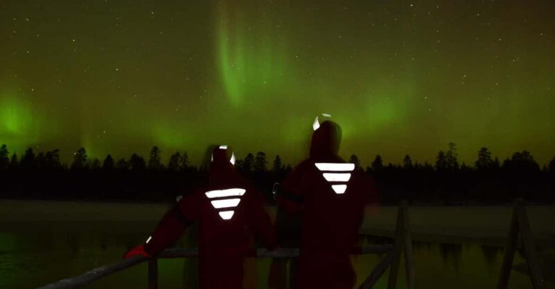 From Rovaniemi: Ice Floating under Aurora Borealis - The Scenery and Viewing Conditions