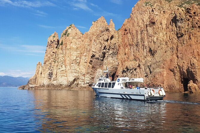 From Sagone/Cargèse: Scandola Calanques Piana Girolata Swimming - Discover Corsica’s Coastline on a Full-Day Boat Tour