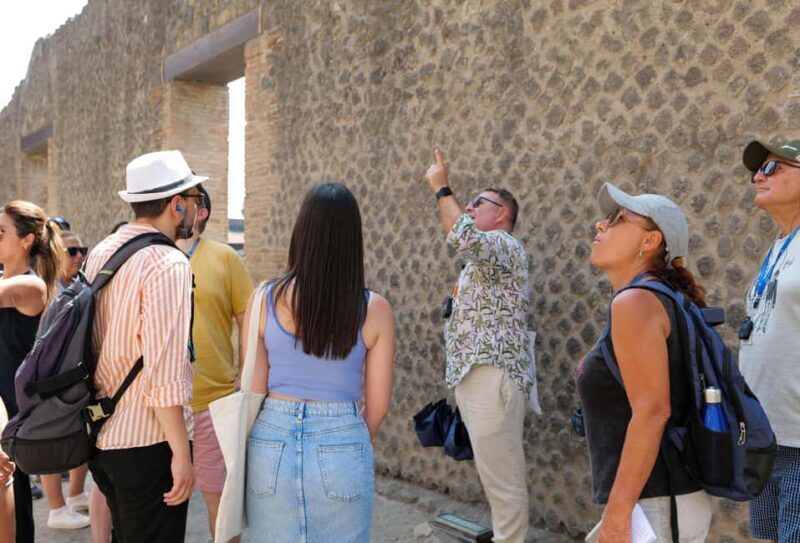 From Salerno: Pompeii Guided Walking Tour with Ticket - What to Expect on the Tour
