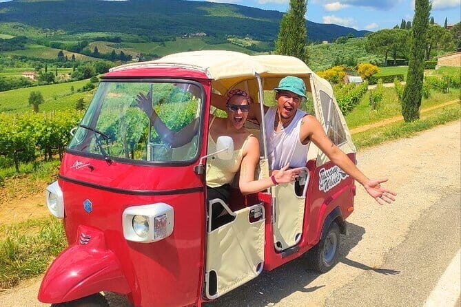 From San Gimignano: Original Tuscany wine tour by Tuk Tuk - Key Points