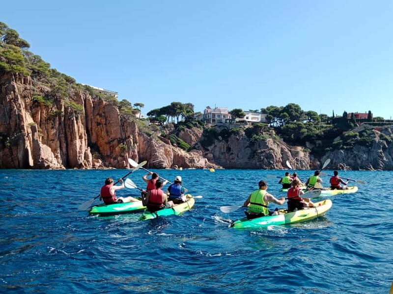 From Sant Feliu de Guíxols: Kayak and Snorkel in Costa Brava - Paddling Along the Coast