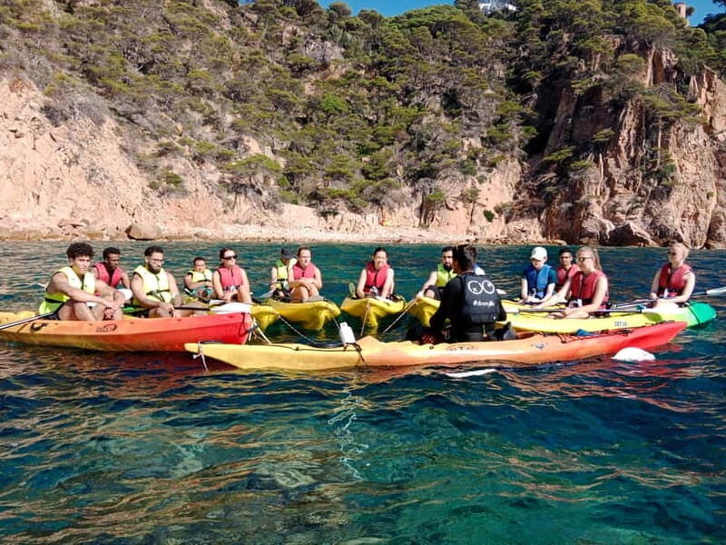 From Sant Feliu de Guíxols: Kayak and Snorkel in Costa Brava - Scenic Stops and Snorkeling