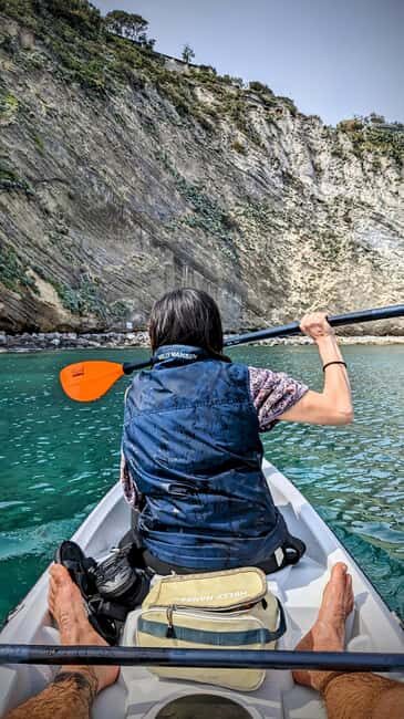 From Sant'Angelo: Ischia Kayak Tour with Italian Aperitif - Key Points