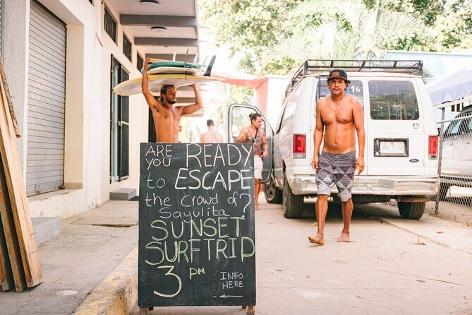 From Sayulita: Surf Trip to La Lancha Beach -all ages & levels - The Sum Up