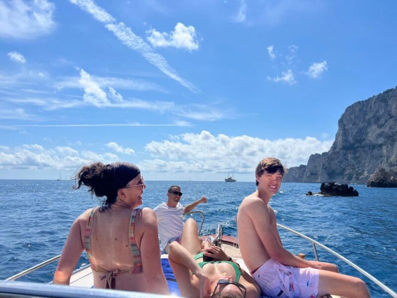 From Sorrento: Capri Boat Tour with Blue Grotto Visit - Key Points