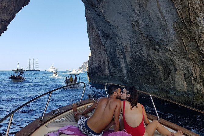 From Sorrento: Capri select Tour with Swim & Snorkel - The Guides and Crew