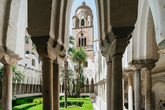From Sorrento/Nerano:Amalfi Shared Tour (9:00am or 11:15am ) - Amalfi Stop: Cathedral Area, Cloister of Paradise, and Time to Wander