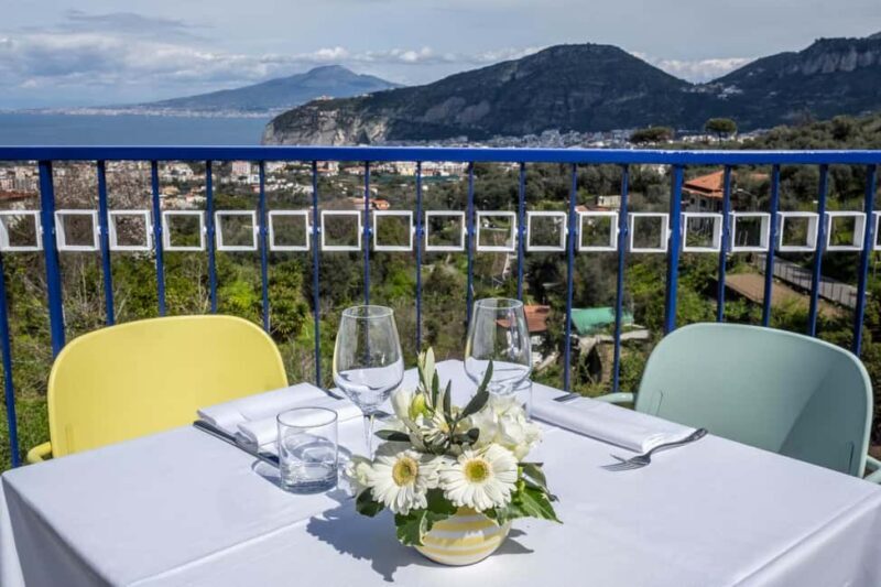 From Sorrento: Pizza-Making Class w/ View of Mount Vesuvius - What to Expect from the Experience
