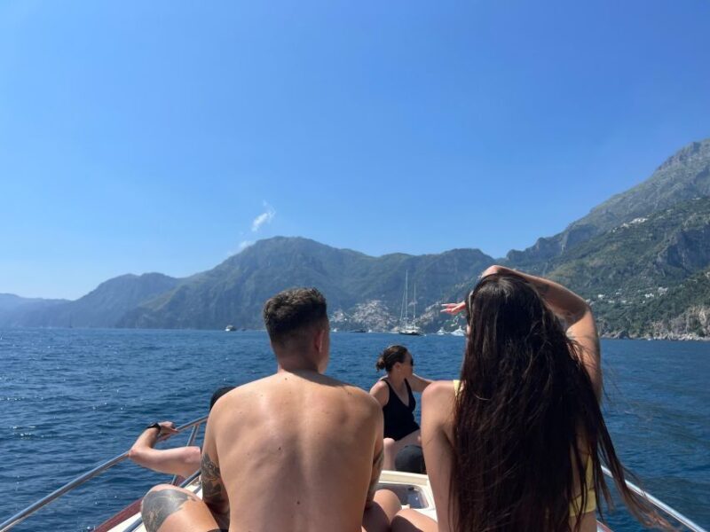 From Sorrento: Positano Private boat tour Full day - Final stretch and limoncello toast