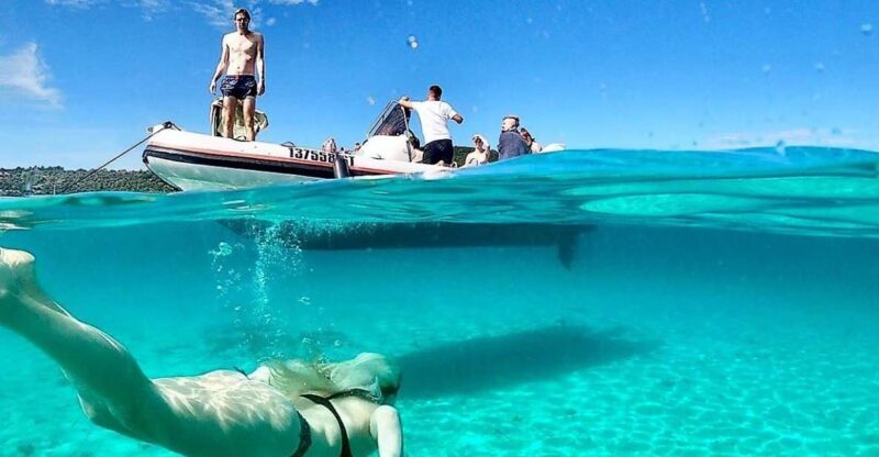 From Split: Half-day Trogir Tour & Speedboat to Blue Lagoon - The Experience of a Small Group