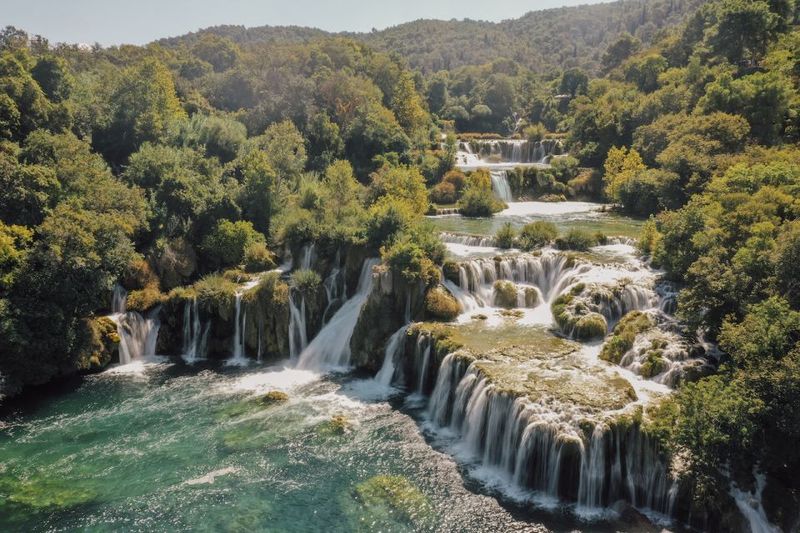From Split: Krka Waterfalls, Food & Wine Tasting Tour - The Krka River boat cruise up to Skradin