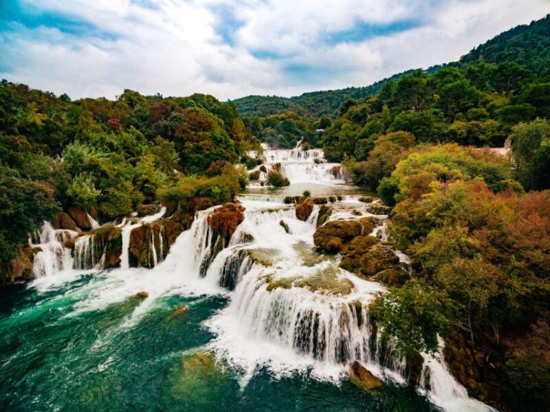 From Split & Trogir: Krka Waterfalls Day Tour with Boat Ride - Key Points