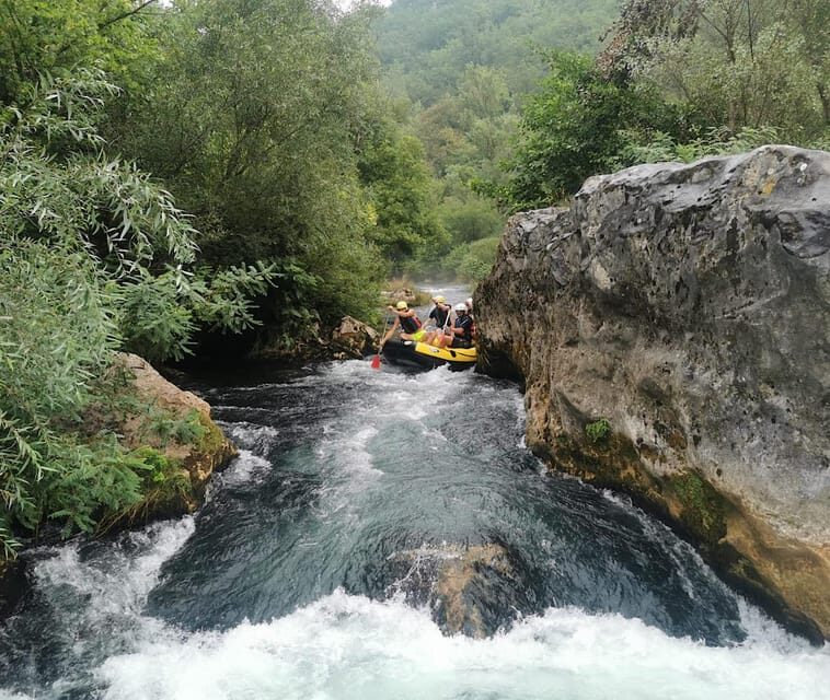 From Split: Van Transfer to/from River Rafting Tour in Omi - Key Points