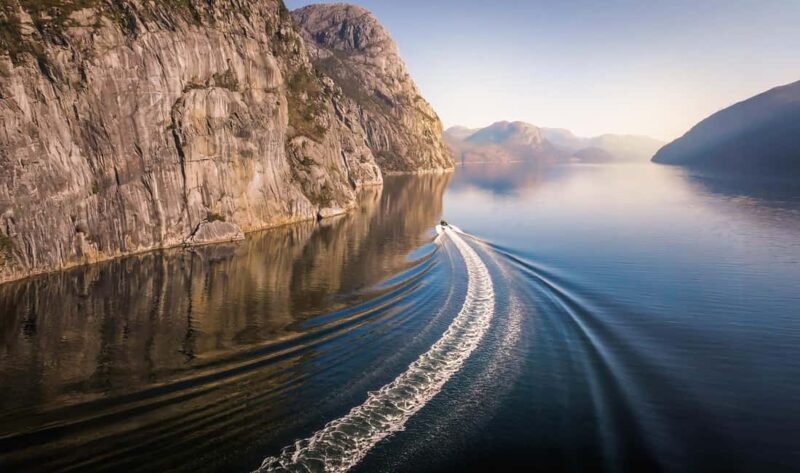 From Stavanger: Lysefjord RIB Boat Tour with Boathouse Visit - Key Points