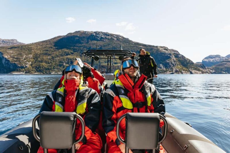 From Stavanger: Lysefjorden & Pulpit Rock RIB-Safari - The Experience on the Water