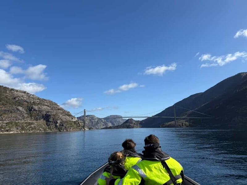 From Stavanger: Lysefjorden & Pulpit Rock Safari by RIB - What to Expect on the RIB Tour