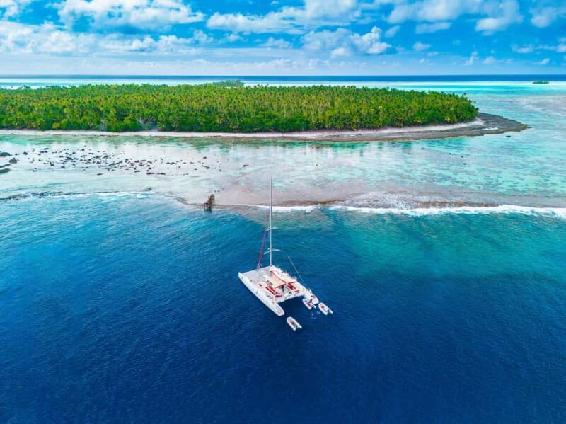 From Tahiti: Tetiaroa Island Tour by Sailing Catamaran - Key Points