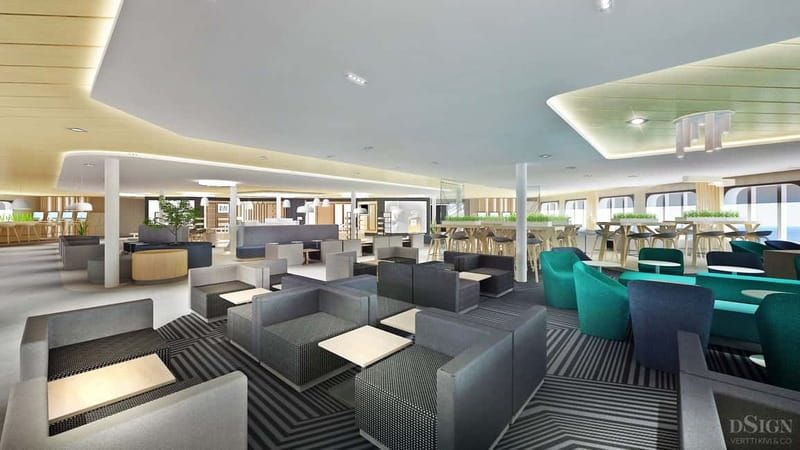 From Tallinn: Return Day Trip Ferry Transfer to Helsinki - Comfort and facilities: Wi-Fi, lounges, and the ship-as-hotel feeling