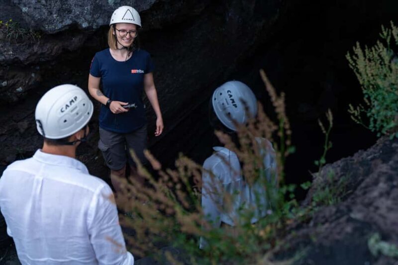 From Taormina: Etna Tour with Hiking, Cave Visit, & Tastings - Key Points