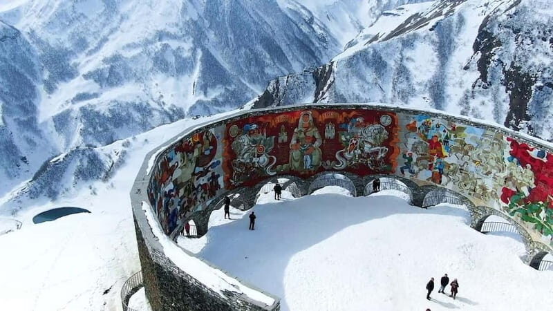 From Tbilisi : Kazbegi Gudauri & Zhinvali Guided Group Tour - Return to Tbilisi