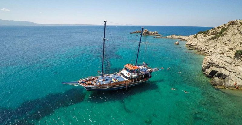 From the Port of Kos: Full Day Boat Cruise to 3 Islands - The Onboard Lunch That Keeps the Day From Drifting