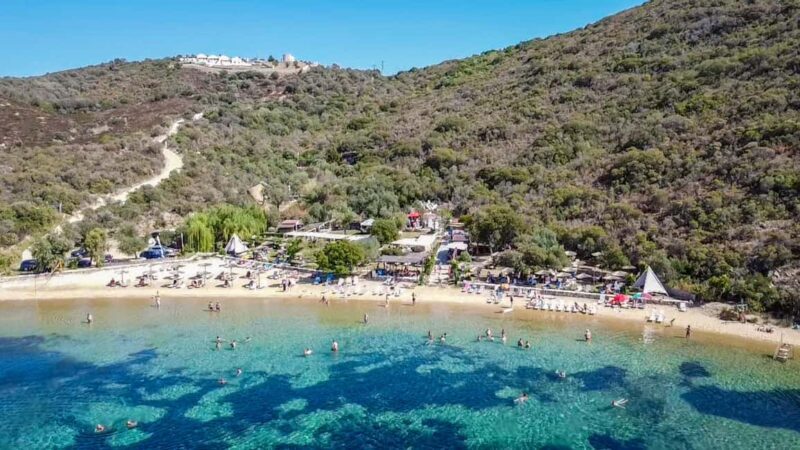 From Thessaloniki: Halkidiki Blue Lagoon Cruise with Lunch - Key Points