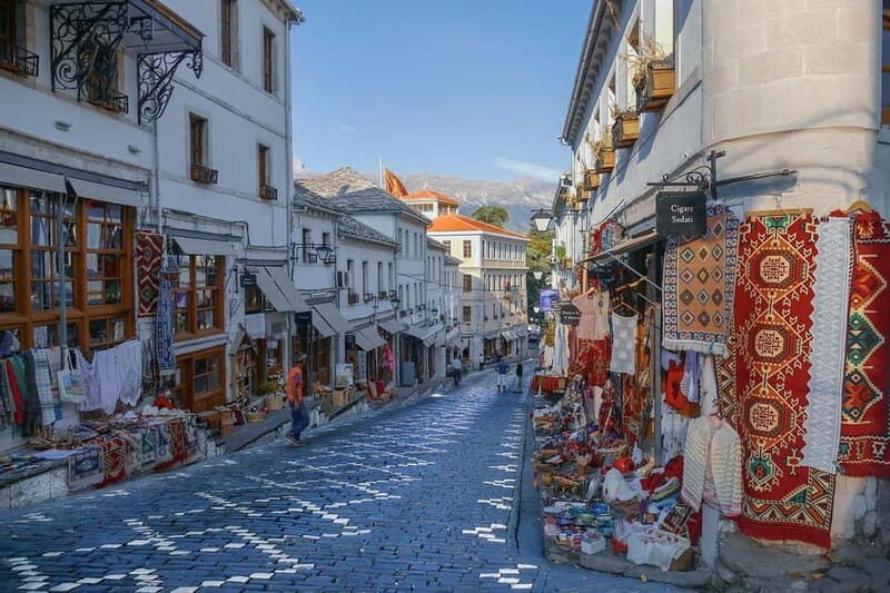 From Tirana/Durres : Gjirokastër Day Tour with 4 Stops - Exploring the Old Bazaar: Local Life and Crafts