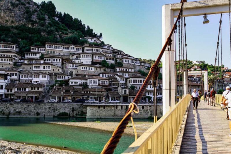 From Tirana/Durres/Golem: Berat (UNESCO) & Belshi Lake tour. - Key Points