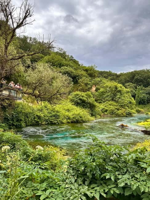 From Tirana/Durres/Golem: Ksamil, Blue Eye, Sarand(Smll Grp) - Lunch in Ksamil