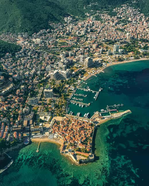 From Tirana/Shkodra: Montenegro, Budva & Sveti Stefan Tour - Exploring Budva Old Town