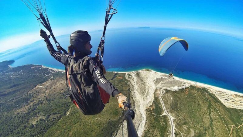 From Tirana:Sazan,Karaburun Beach tour &Paragliding in Vlora - Key Points
