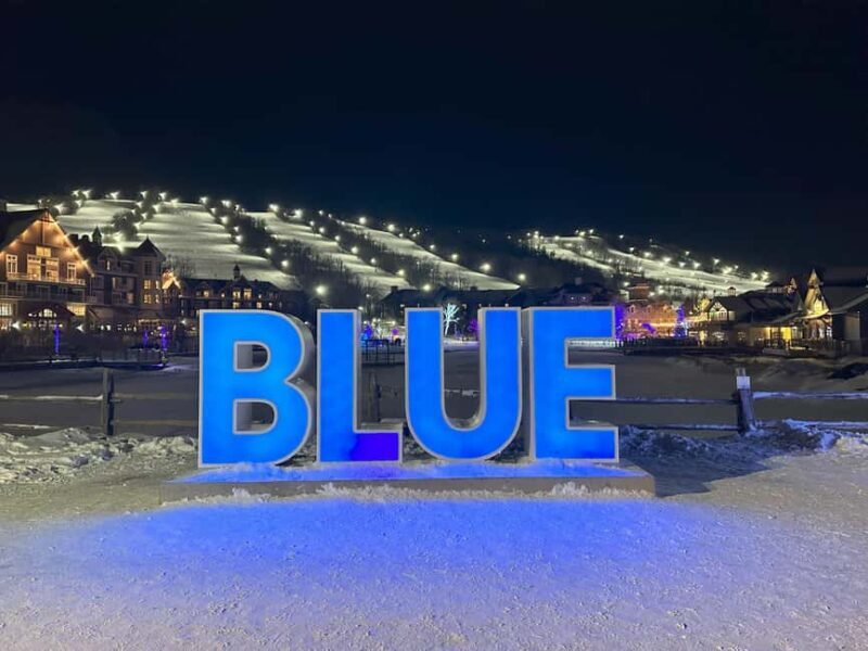 From Toronto: Blue Mountain Day Trip Skiing Snowboarding - The Route and What You Can Expect