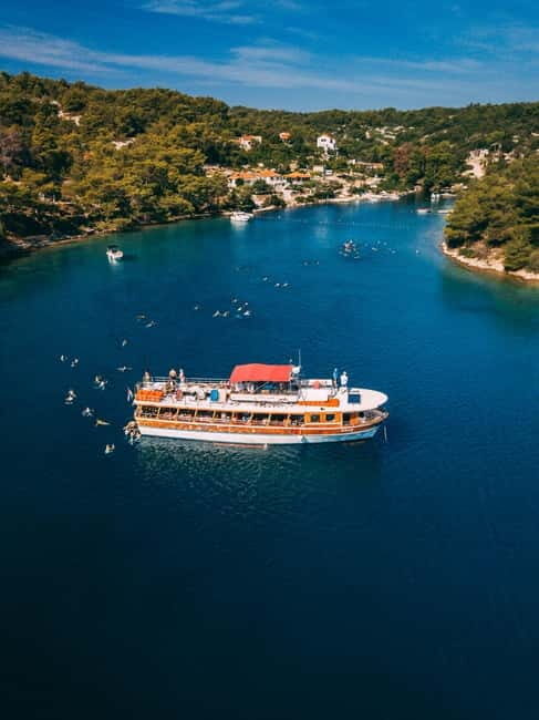 From Trogir: Blue Lagoon & olta Cruise with Lunch & Drinks - Key Points