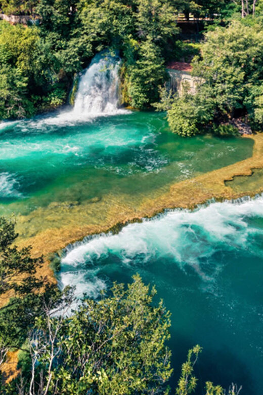 From Trogir, Seget & Okrug: Krka Waterfalls & Swimming - An In-Depth Look at the Krka Waterfalls & Skradin Tour
