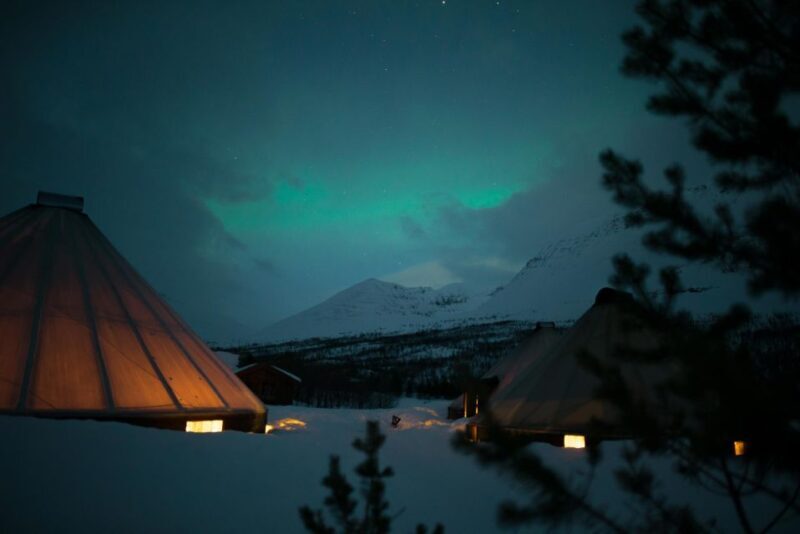 From Tromsø: Evening Snowmobiling Tour at Camp Tamok - The Journey to Camp Tamok