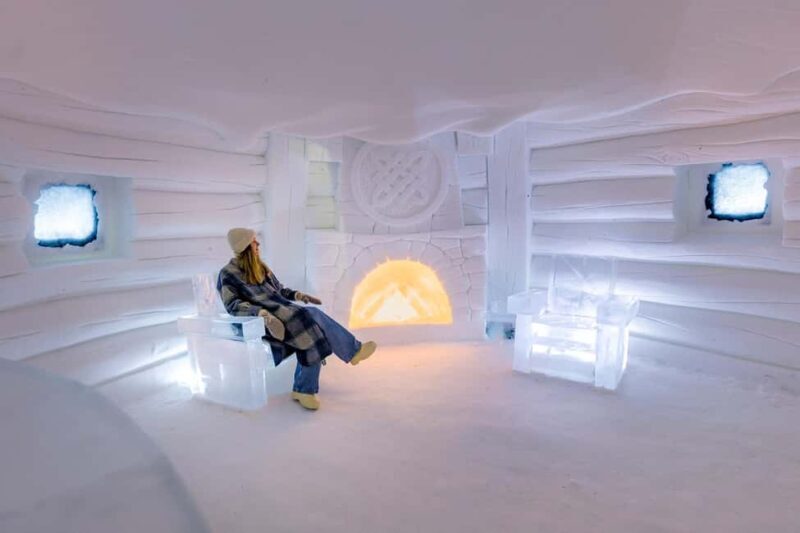 From Tromsø: Ice Domes Snow Park and Wilderness Experience - Key Points: